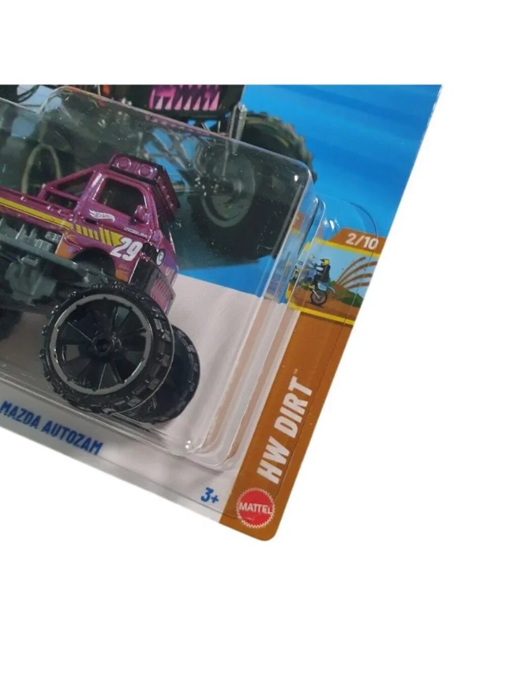 Hot Wheels Mazda Autozam HW Dirt 2/10 Off Road Monster Truck Purple Collector